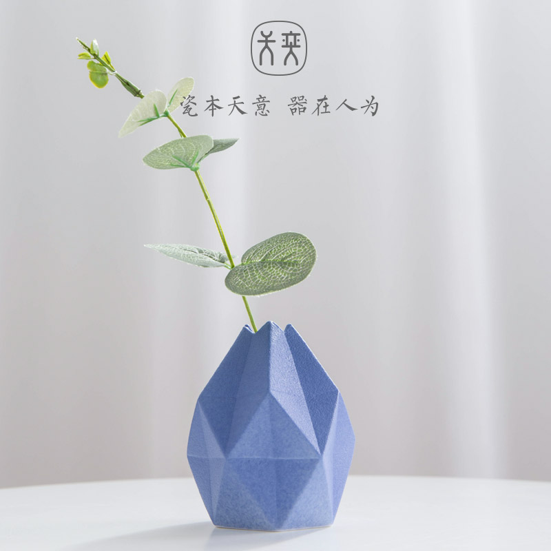 "Put in the early days of yi ceramic vase furnishing articles ornaments desktop creative flower arranging contracted and I sitting room small and pure and fresh