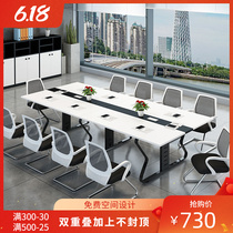 Long Table Meeting Table Staff Training Table Large Small Meeting Desk Brief Office Furniture Reception Talks Table New
