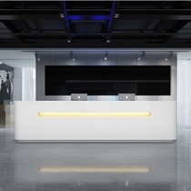 Company Reception Desk Reception Desk Brief Modern Consulting Yingbin Cashier Desk Office Counter Front Desk Desk