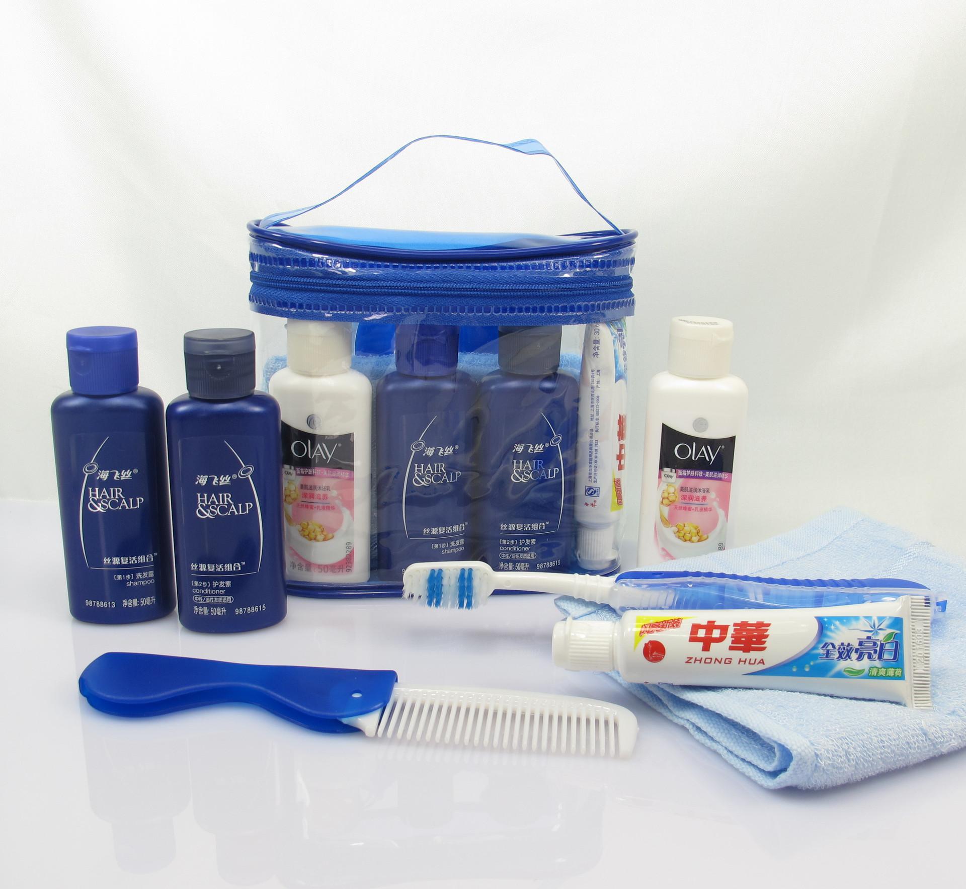 去购买 出门旅行去住旅店的话,最好不用宾馆旅店的洗漱用品,不太卫生