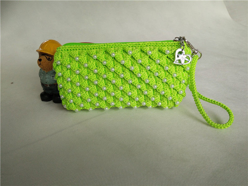 【非成品】鱼鳞珠包材料包仿珍珠鱼鳞包材料包升级版空心线材料包_双