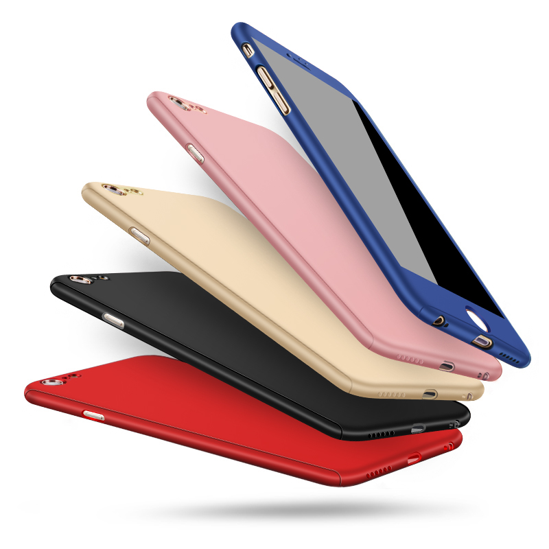 韩诺iphone6s手机壳苹果6保护套6plus全包防摔创意男女磨砂硬壳红产品展示图4