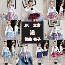 6 Girls Jk Uniform Dress 7 Genuine College Wind Dress 8 Spring Autumn Dress 10 Girl Thyme Dress 12 Year Old Suit 9