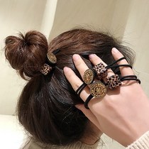 Small fresh small fragrant wind head rope BAO WEN children's hair accessories rubber band cute hair band Korean version of simple stretch delicate