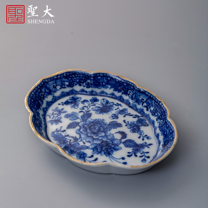 Holy big ceramic sawing the ancient art of new silver porcelain restoration old items newest the qing gu yun porcelain orphan works of the republic of China