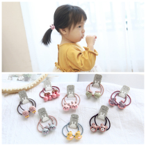 Korean cartoon baby rubber band does not hurt hair Childrens hair accessories Little girl tie hair rope Girl hair circle head rope jewelry