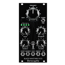 EricaSynths Black Wavetable VCO module synthesizer eurorack modular