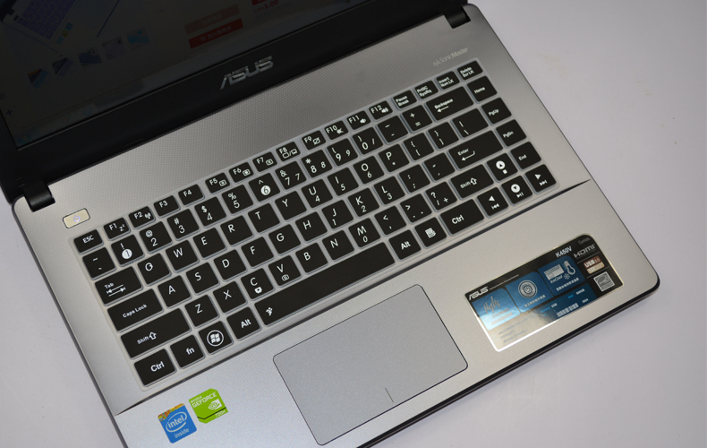 尚本 华硕x450v r455 a455l a450v a43s w418l y481l键盘贴膜14寸