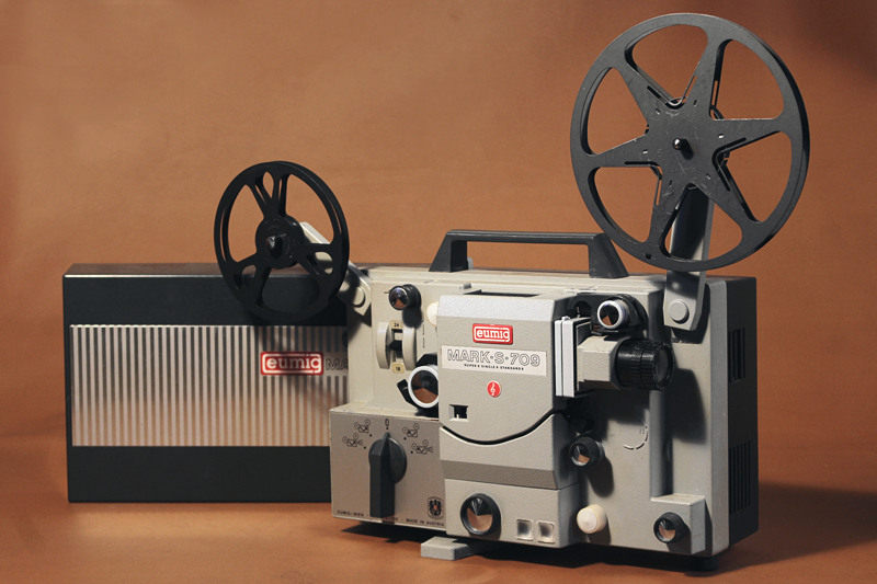 西洋古董 奥地利 eumig 超8mm毫米 有声放映机 复古文艺摆设相机