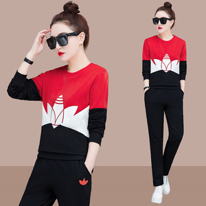 Running sportswear girls’ sportswear casual women’s sweater 2-piece set