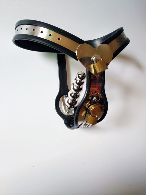 Starting heart-shaped female chastity lock sm sex toys for men and women pure steel chastity belt chastity lock device cb j Birdcage Cage Starting heart-shaped female chastity lock sm sex toys for men and women pure steel chastity belt chastity lock device cb j Birdcage Cage