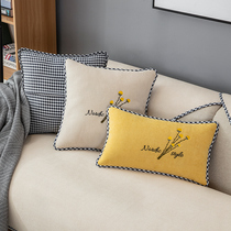 Pillow sofa cushion car waist cartoon office nap pillow bedside backrest cushion