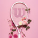 Wilson tennis racket ເດັກຍິງເລີ່ມຕົ້ນຜູ້ຊາຍດ່ຽວ tennis ບາດເຈັບແລະ rebound ຄູຝຶກສອນທີ່ມີສາຍ