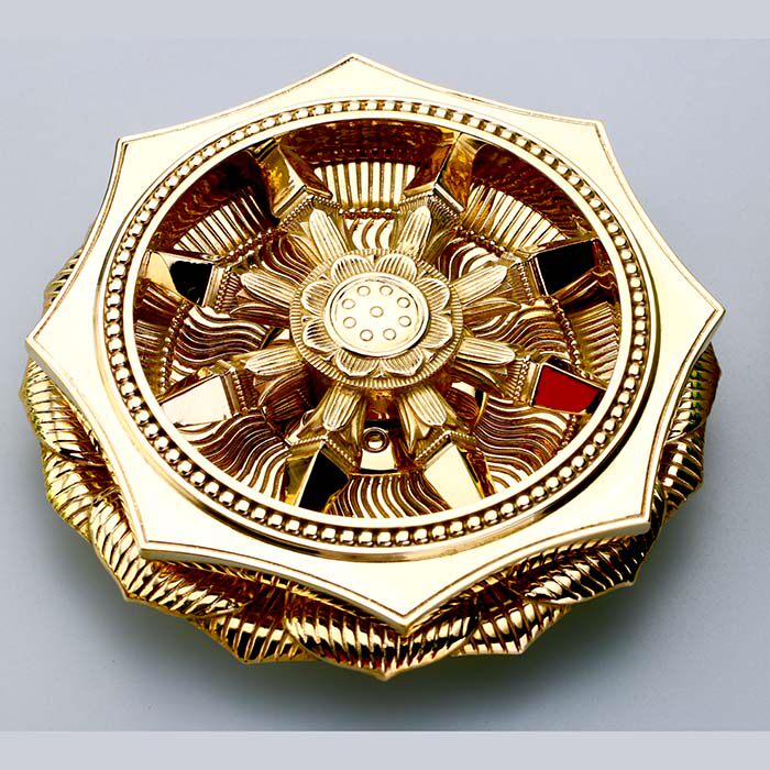 唐密法器 真言宗の一面 密教法具 宝物 黄銅十字 羯磨杵 金剛