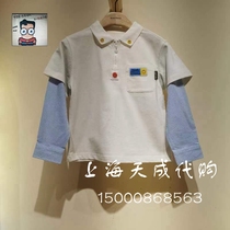 F1DCC1402 Mini Peace Morgue Bird Dress 2022 Spring New Boy Casual Long Sleeve T-shirt 329