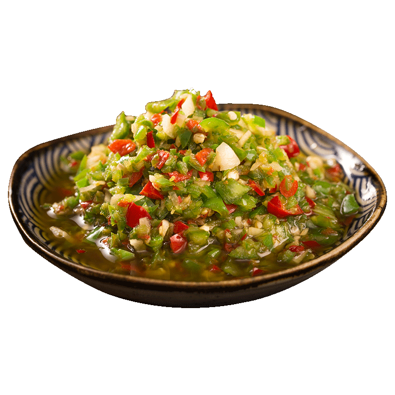 杨大爷蒜蓉辣椒酱220g四川特产剁椒下饭菜拌面辣酱双椒香辣拌饭酱