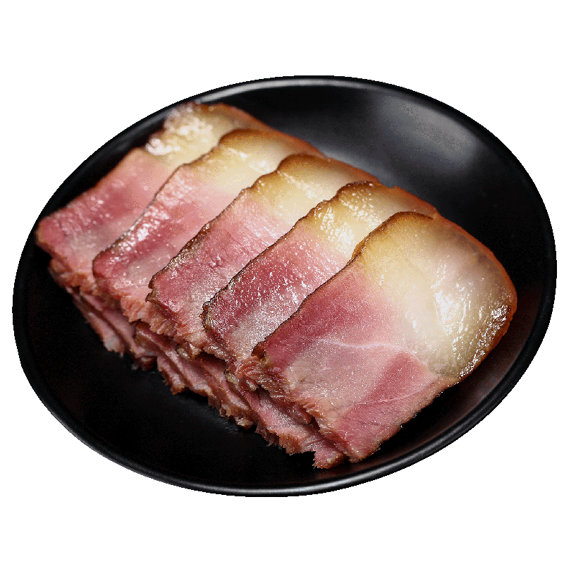 uncle yang bacon 500g hind leg meat sichuan specialty firewood bacon farmhouse homemade smoked bacon bacon