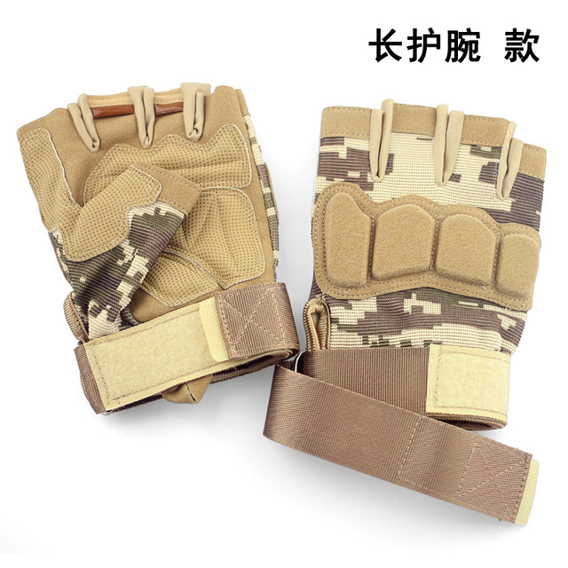 Special forces army fan male half finger sports fitness half gloves outdoor riding non-slip wear-resistant tactical gloves Special forces army fan male half finger sports fitness half gloves outdoor riding non-slip wear-resistant tactical gloves