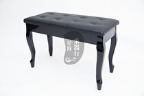 First layer cowhide childrens piano stool double solid wood kite stool piano stool with Bookbox thickening