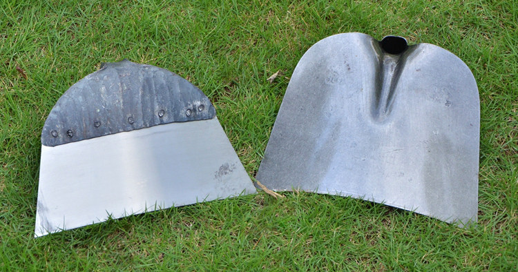 花锄草锄农具全钢三角锄头户外开沟开山除草种菜翻地1.2米农用锄