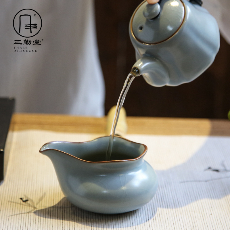 Three frequently hall your up with jingdezhen ceramic fair keller and a cup of tea greed tea cup points S34008) suit