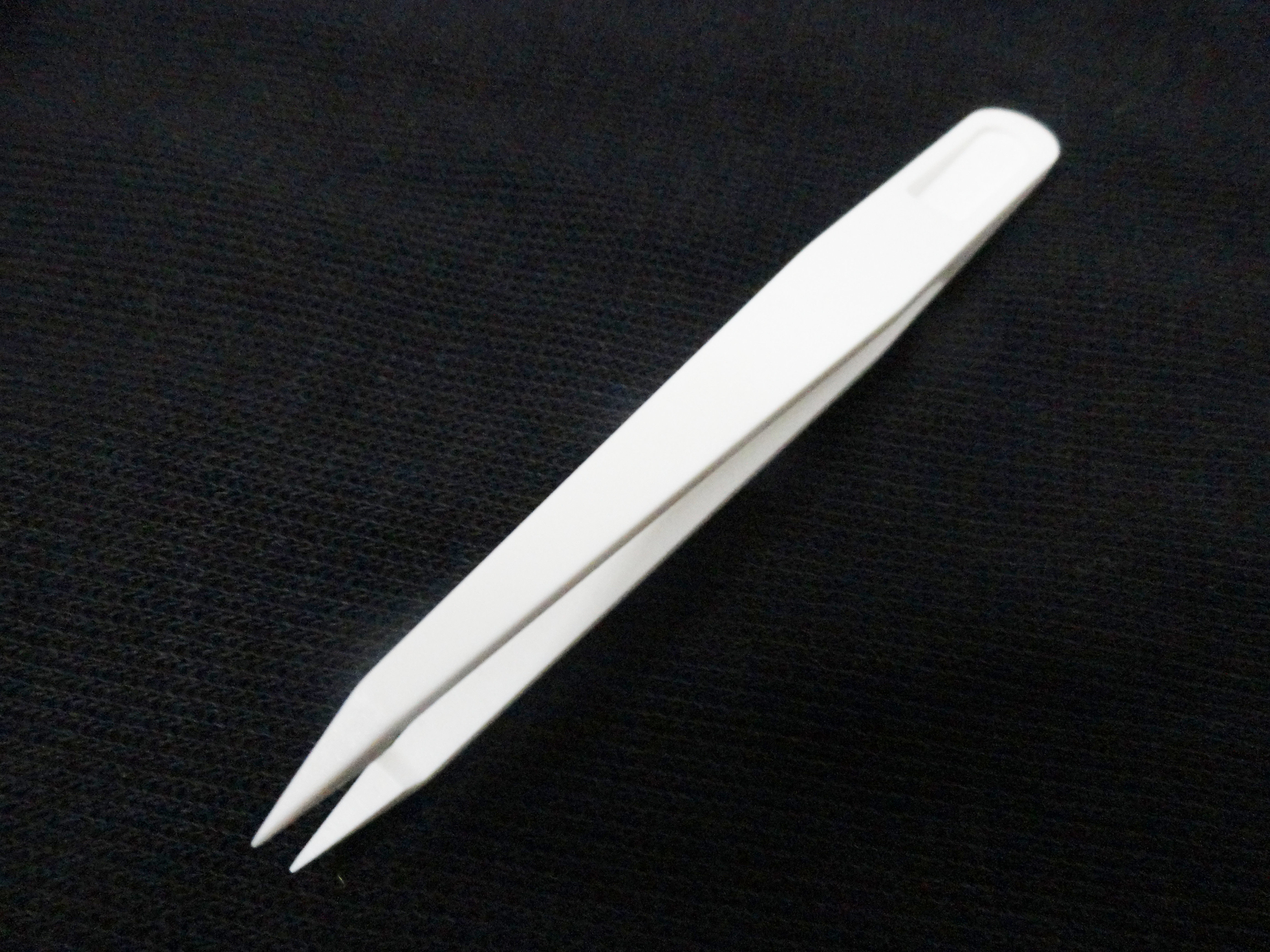 塑料镊子 尖头平头圆头镊子 白色塑料尖镊子 无尘净化镊子93302