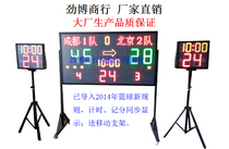 Small portable infrared remote control basketball electronic scoreboard with time score
