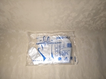 Mahogany furniture glue disposable gloves Paint disposable gloves thickened disposable gloves Transparent gloves