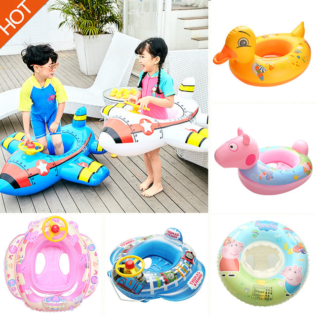 Baby thickened infant infant armpit rings for children 0-1-3-6-10 years old child seating ring lifebuoy lying ring