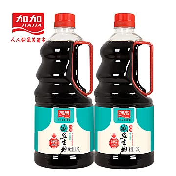 【加加】减盐生抽1.25L-2[10元优惠券]-寻折猪