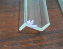 Bright Crystal freight to make up the difference link acrylic plexiglass transparent tube baseball Triangle Square strip