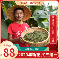 Gong Bobo Tianqi Flower Yunnan Wenshan Premium natural four-year flower 100g non-wild Tianqi flower tea