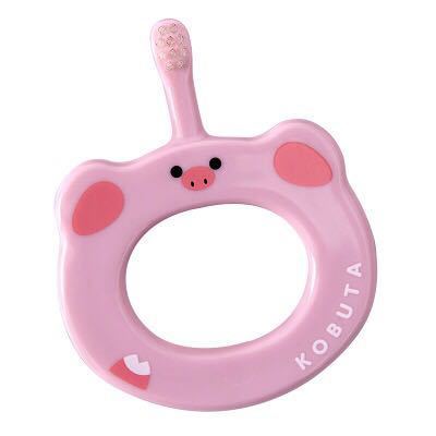 japan ci baby circle soft hair milk toothbrush infant baby child training brushing 0-1-2-3-6 years old