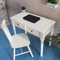 Solid wood desk all solid wood American childrens home writing desk simple student small bedroom desk desk desk