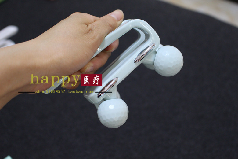 滚珠七珠按摩器小腿手臂滚轮通淋巴四球滚球全身按摩器大腿腹部