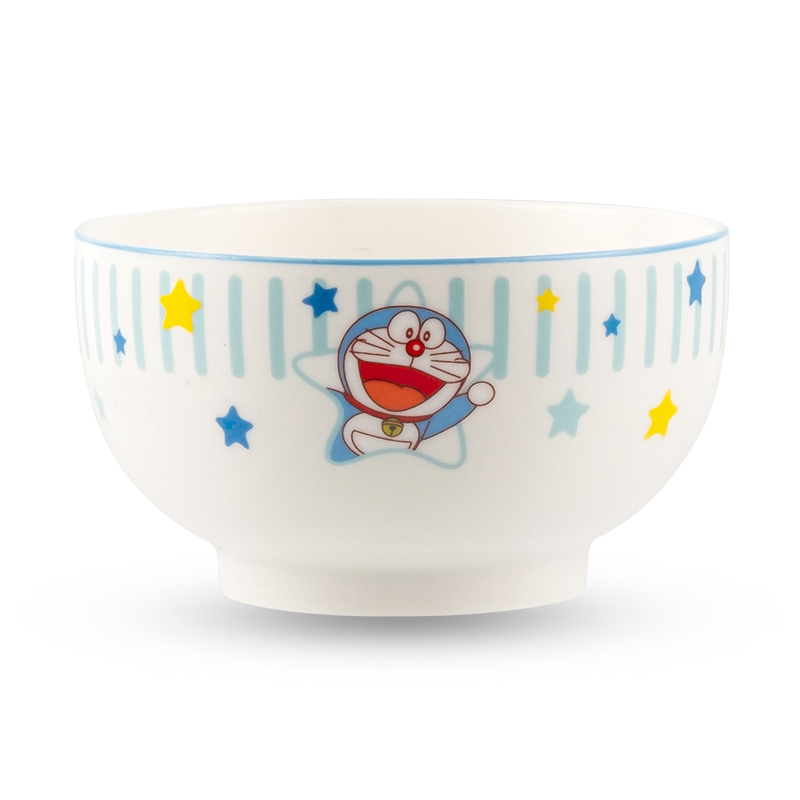 Japanese anime dishes creative duo la A dream bowl dish household portfolio, lovely tableware ceramic bowl of individual move