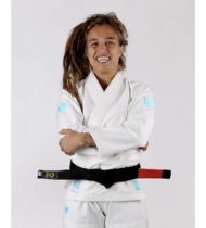 KING The ONE womens Brazilian jujitsu suit-White