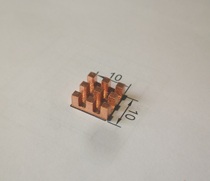 1010 ultra-thin broken copper copper copper video memory MOS heat sink notebook heat dissipation transformation copper sheet