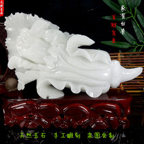 Natural jade cabbage furnishing household decorations set up a recruitment office parlour shop opening gift