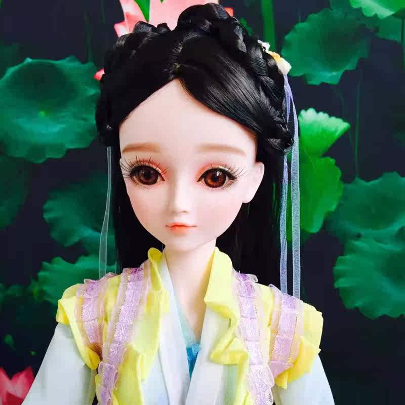 赵灵儿娃娃仙子叶罗丽改妆古装60cm娃娃精灵梦女孩玩具礼盒套装_9折