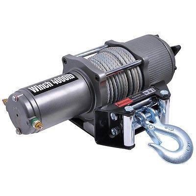 特价4000磅吉姆尼绞盘 尼龙绳绞盘 越野车电动绞盘12v 改装 自救