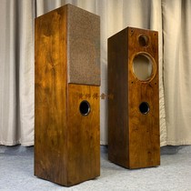 DIY solid wood high fidelity 6 5 inch 8 inch landing Full Frequency two-point three-quarter solid wood splint speaker empty box