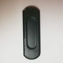 l35 small oval black 200 pieces in a pack sliding door handle plastic wardrobe door invisible buckle hidden sliding door