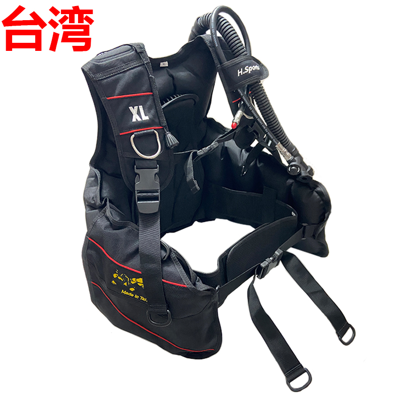 Diving buoyancy adjuster BCD water lung deep buoyancy submersible controller male and female vest type quick unloading counterweight bag equipped-Taobao