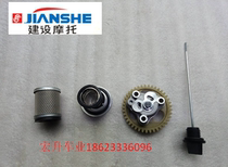 Original factory construction of beach car ATV250-3-5 Longxin 250-F oil pump oil ruler oil filter strainer cover filter core