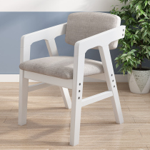 Nordic Solid Wood Chairs Brief Home Office Computer Chair Students Learn Backrest Armchair Casual Dining Chair