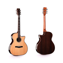 (Officially authorized)Alston Alston D-90C Beginner Entry Advanced Professional Single Folk guitar