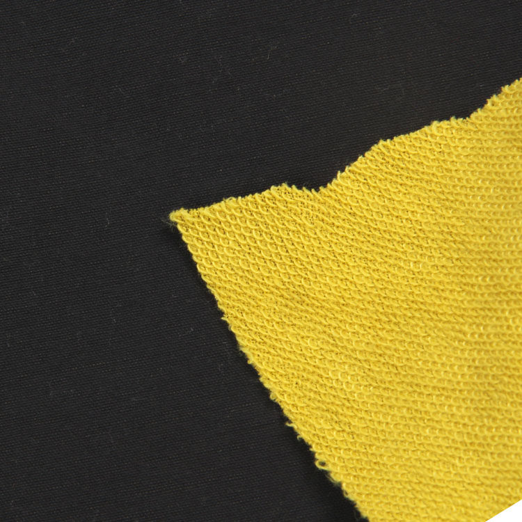 出口品质锦棉磨毛毛圈里持久防水防风软壳手工diy布料