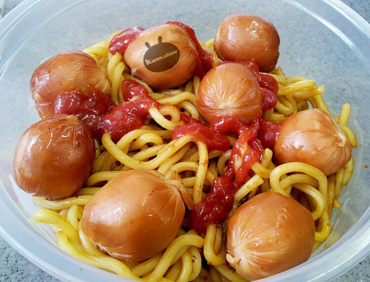 七仔港式车仔面寿桃牌车仔面整箱非油炸干拌面方便面xo 滋味酱