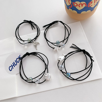 Can be used as a bracelet headband Mermaid hair circle Adult small fresh simple personality rubber band hair rope Korean headdress
